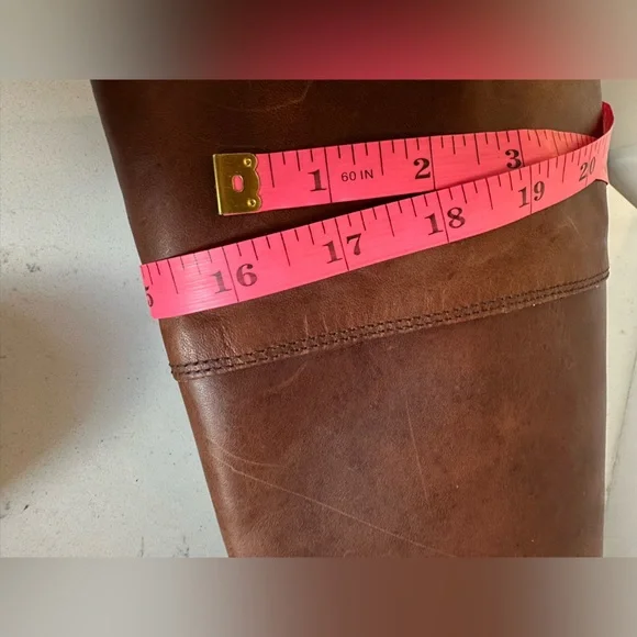 Matisse Lariat Saddle‎ Brown Leather Riding Boots with copper accents. Sz 9.5 - Picture 12 of 15